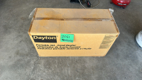New Dayton Portable Oil Fired Heater Model: 3VE50H