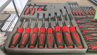 Snap-On Screwdriver Set, Pick Sets, Chisel Set, and Work Light - 2