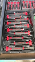 Snap-On Screwdriver Set, Pick Sets, Chisel Set, and Work Light - 3