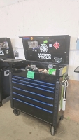 Matco Rolling Toolbox and Contents - 57"x23"x47" (WxDxH) - 4