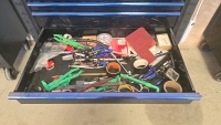 Matco Rolling Toolbox and Contents - 57"x23"x47" (WxDxH) - 9