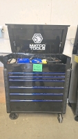 Matco Rolling Toolbox and Contents - 55"x22"x44" (WxDxH) - 2