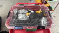 (4) Misc. Heavy Duty Plastic Storage Bins and Contents - 3