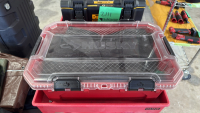 (4) Misc. Heavy Duty Plastic Storage Bins and Contents - 6