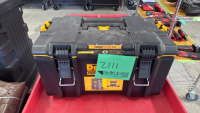 (4) Misc. Heavy Duty Plastic Storage Bins and Contents - 8