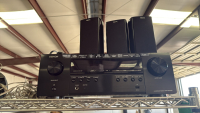 Misc. Speaker and Sound Systems - Klipsch Sub-8 II Speaker and Denon AV Surround Receiver - 3
