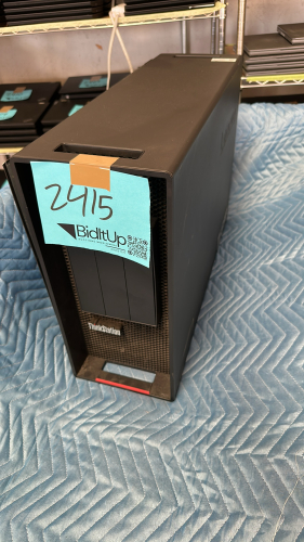 LENOVO THINKSTATION COMPUTER MODEL: 30BDS2YL00 WITH (2) GEFORCE RTX 2080