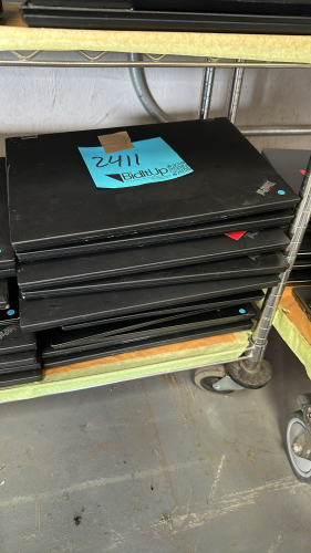 LOT OF (11) ASSTD LENOVO THINKPAD LAPTOPS