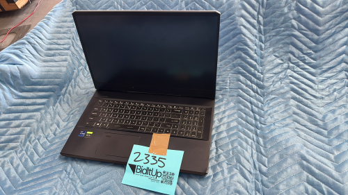 MSI STEEL SERIES MODEL: MS-17K3 WITH INTEL I9 & NVIDIA RTX