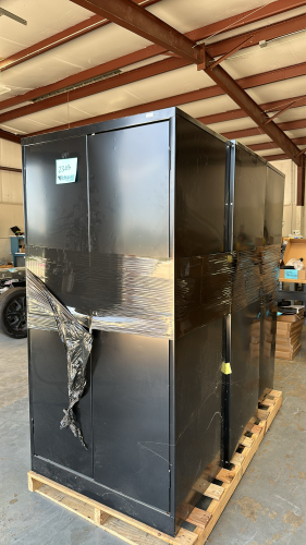 LOT OF (4) ULINE STORAGE CABINETS