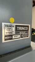 TRINCO DRY BLAST MODEL: TB14X12 WITH TRINCO DUST COLLECTOR MODEL: MODEL: 400PT - 5