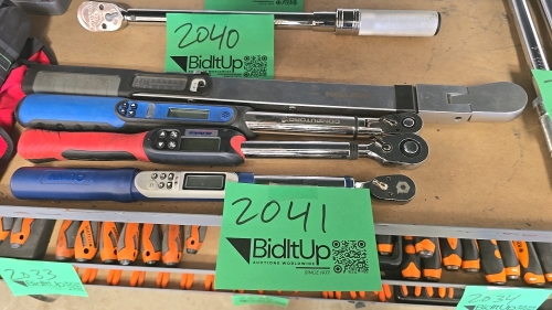 (4) Misc. Digital Torque Wrenches