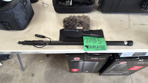 Sennheiser MKE 600 Shotgun Mic and K-Tek Avalon KE-89CC Boom Pole