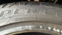 Set of Open Country A/T Toyotire 255/60R18 112T Tires - 4