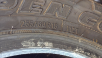 Set of Open Country A/T Toyotire 255/60R18 112T Tires - 4