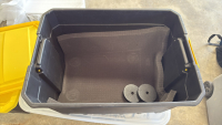 (4) Sterilite Plastic Totes and Contents - 5