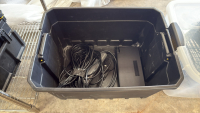(4) Sterilite Plastic Totes and Contents - 7