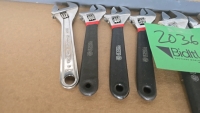 Matco and Snap-On Adjustable Wrenches - (9) Total - 3