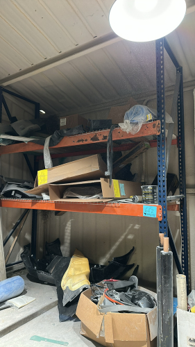 LOT OF (1) SECTION 10&rsquo; PALLET RACKING
