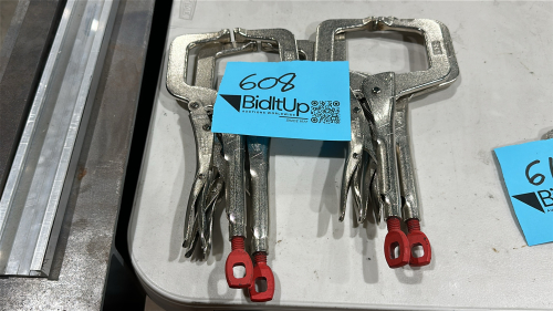 (4) Milwaukee Clamps