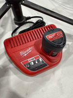 MILWAUKEE 360 DEGREE 3 PLANE LASER CAT NO: 3632-20 WITH TRIPOD , CHARGER & CHARGING STATION - 5