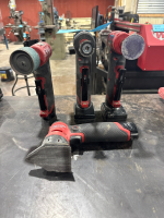 LOT OF (3) ASSTD MILWAUKEE DIE GRINDERS & (1) SANDER CAT NO: 2531-20 WITH BATTERIES