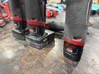LOT OF (3) ASSTD MILWAUKEE DIE GRINDERS & (1) SANDER CAT NO: 2531-20 WITH BATTERIES - 2