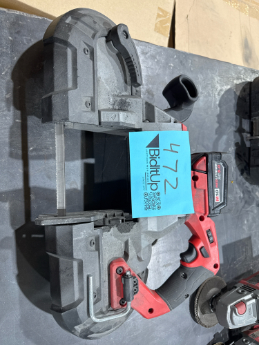 MILWAUKEE DEEP CUT BAND SAW CAT NO: 2729-20 WITH BATTERY
