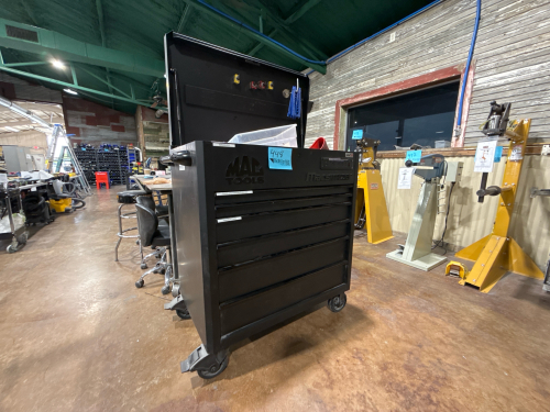 MAC TOOLS 6 DRAWER UTILITY CART MODEL: UC4125FD-FB WITH ASSTD CONTENTS