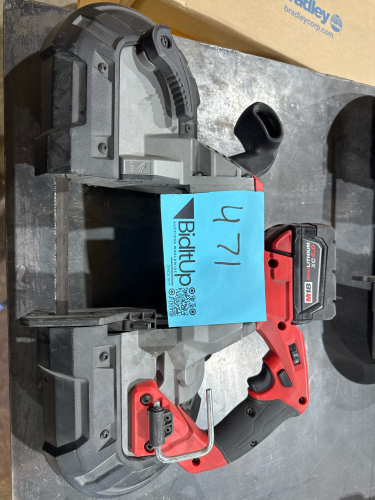 MILWAUKEE DEEP CUT BAND SAW CAT NO: 2729-20 WITH BATTERY