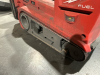MILWAUKEE 3&rdquo; x 18&rdquo; BELT SANDER CAT NO:2832-20 WITH BATTERY - 2