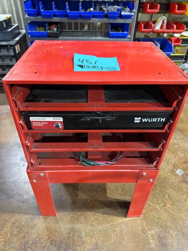W&Uuml;RTH 4 DRAWER ORAGANIZER (MISSING DRAWERS)