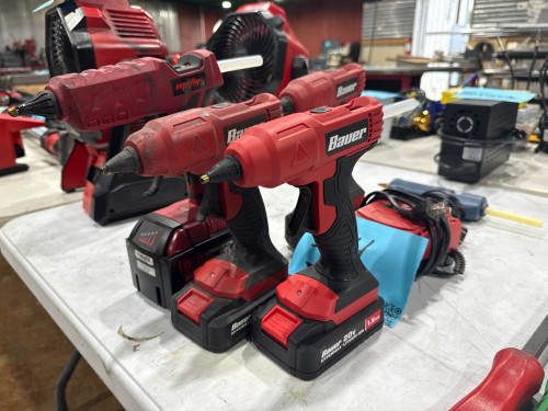 LOT OF (5) ASSTD GLUE GUNS