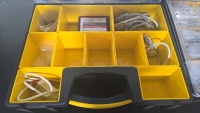 (7) DeWalt Parts Bins w/ Misc. Electrical Hardware Parts - 2