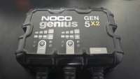 (2) NOCO Genius Gen5x2 2 Bank 10A OnBoard Battery Charger - 2