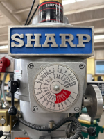 2020 SHARP 50&rdquo; VARIABLE SPEED VERTICAL KNEE MILL MODEL: LMV-50, SN: 90434593 WITH FAGOR SCREEN MODEL: 30I-M - 13