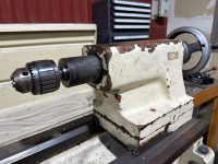 JET GEARED HEAD ENGINE LATHE MODEL: GH-1640R, SN: 9802020<br/>8.5&rdquo; SWING OVER BED<br/>DISTANCE BETWEEN CENTER 32&rdquo; <br/>APPROX: 84&rdquo; x 38&rdquo; - 9