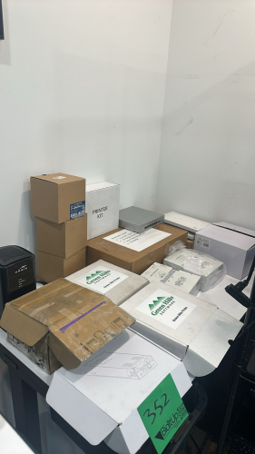 Wages Power Supply, Green Hills Probe, (2) Tripp-Lite Back Up Power Block, Cisco Switch, (2) Cisco Routers, Artic F14 Fans