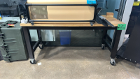 (2) Bench Depot Wood Top Tables 72&rdquo; X 30&rdquo; X 36&rdquo; W/ Casters - 2
