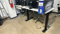 (2) Electric Lift Desk 47&rdquo; X 30&rdquo;, 24&rdquo; X 48&rdquo; W/ (2) Office Chairs - 2