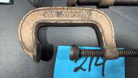 (2) Westward 4&rdquo; Clamps - 2