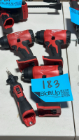 (3) Milwaukee Compact Heat Gun And Milwaukee Soldering Iron No Battery