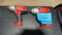 (2) Milwaukee 1/2&rdquo; Impact Wrenches