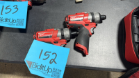 (2) Milwaukee 2-Speed Drivers