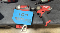 Milwaukee 1/4&rdquo; Hex Impact Driver and 1/4&rdquo; Surge Hex Hydraulic Driver