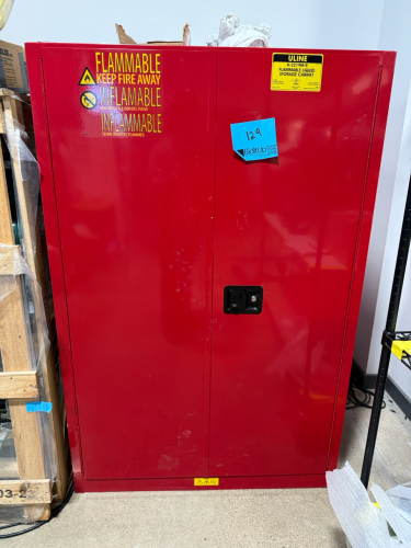 ULine #H-2219M-R 90gal Flammable Liquid Storage Cabinet