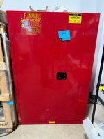 ULine #H-2219M-R 90gal Flammable Liquid Storage Cabinet