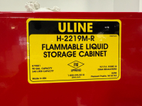 ULine #H-2219M-R 90gal Flammable Liquid Storage Cabinet - 2