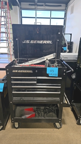 U.S. General 19" Toolboxes and Contents
