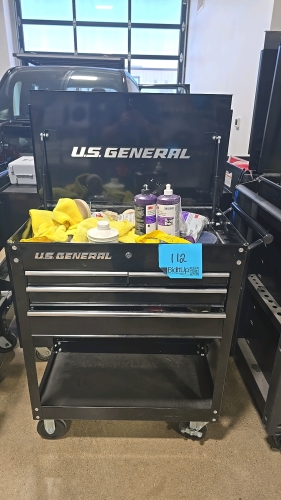 U.S. General 16" Toolbox and Contents